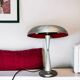 Aluminium mushroom table desk lamp mid century