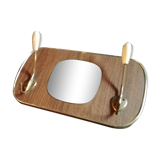 Rockabilly mirror coat rack