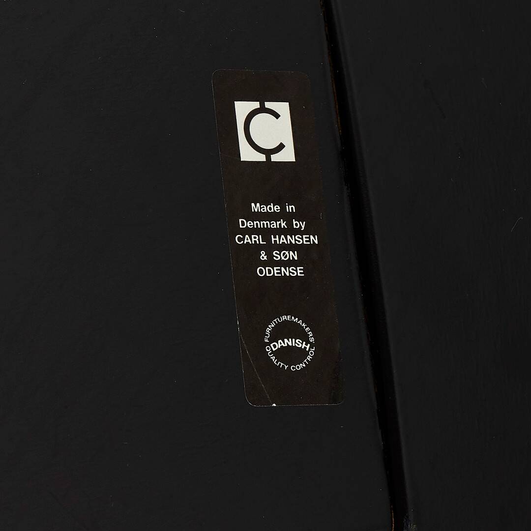 Fauteuil ch07 de hans wegner certifié danemark