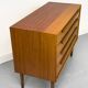 Teak chest of drawers from WK Möbel, 1960s