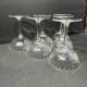 6 coupes à champagne Baccarat service Paris