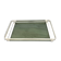 Aluminium and chrome plateau MB Italy 1970s - 45 cm
