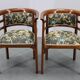 1930s pair of restored Thonet armchairs, Czechoslovakia