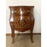Mid 20th century italian inlaid bedside table