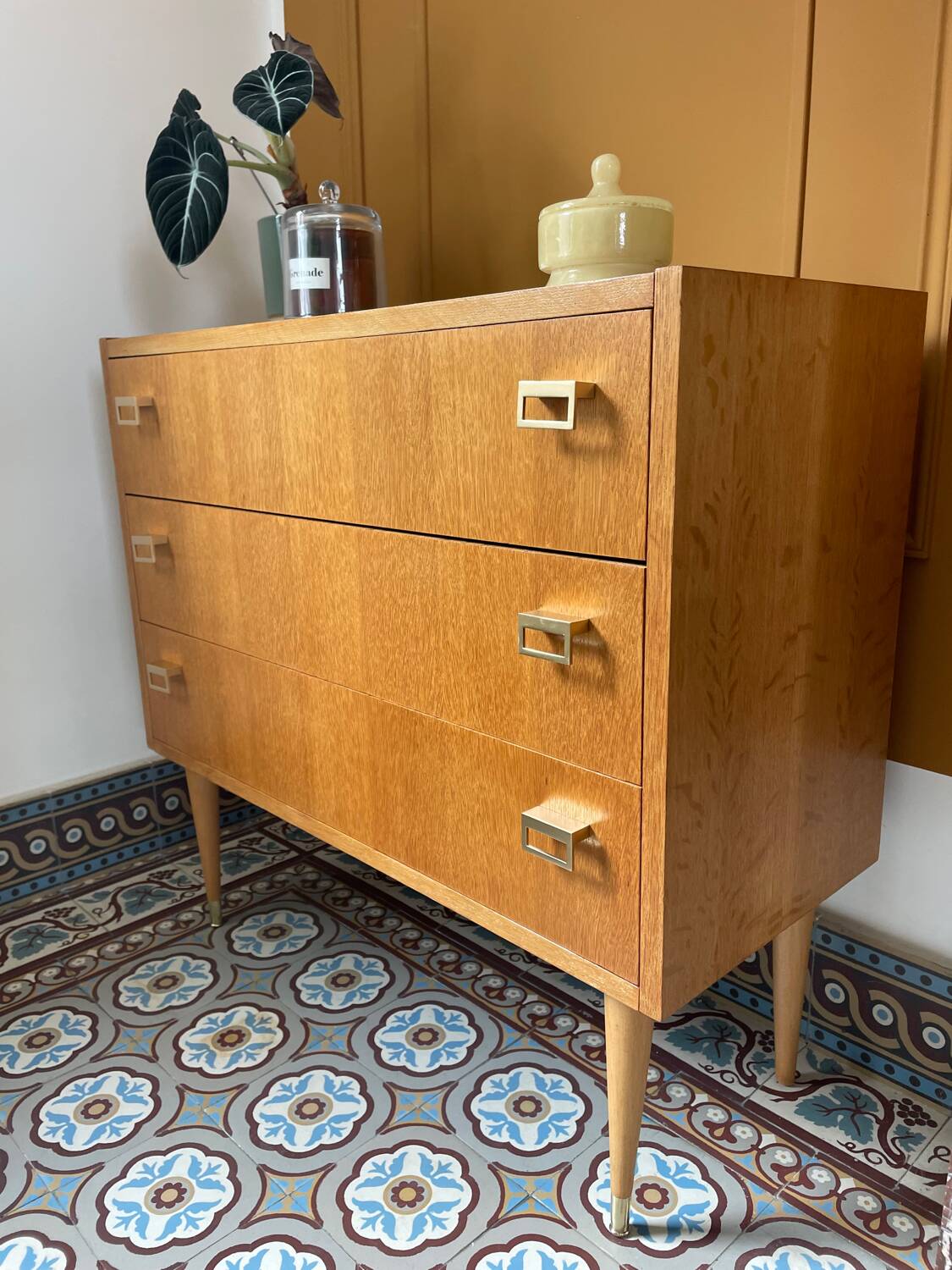 Commode bois vintage