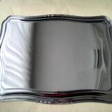 Stainless steel serving tray