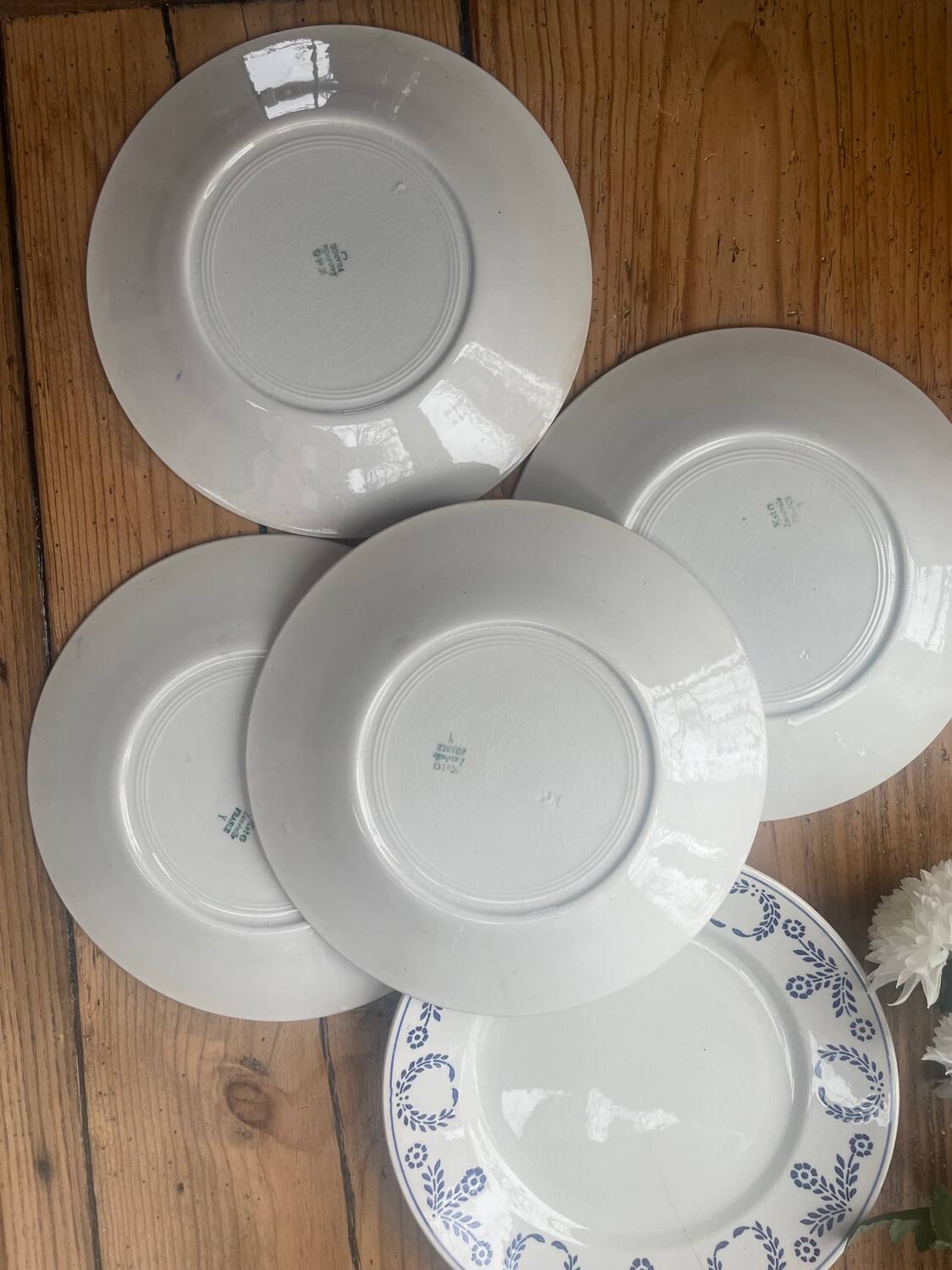 Luneville dinner plates 1890