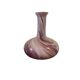 Vintage swirling glass vase with marble effect / Murano style