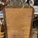 LARGE LOUIS XV STYLE ROCAILLE MIRROR IN GILT STUCCO FORAL DECOR ON PEDAL