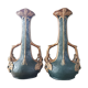 Pair of Art Nouveau vases by L Chopard