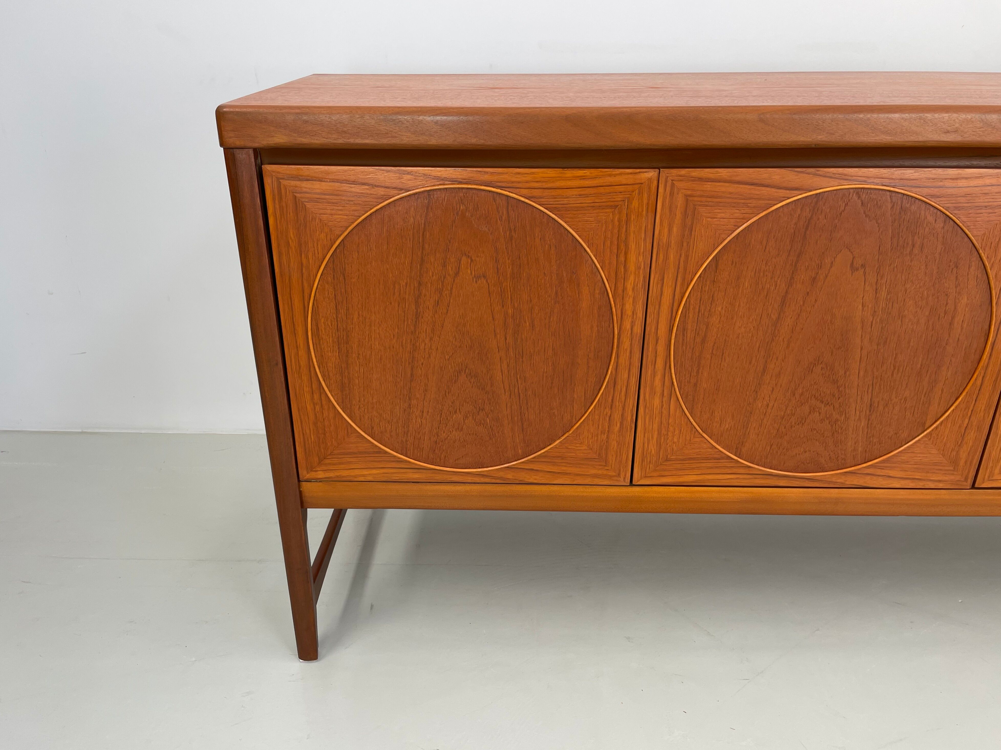 Vintage Nathan "Circle" sideboard 1960's