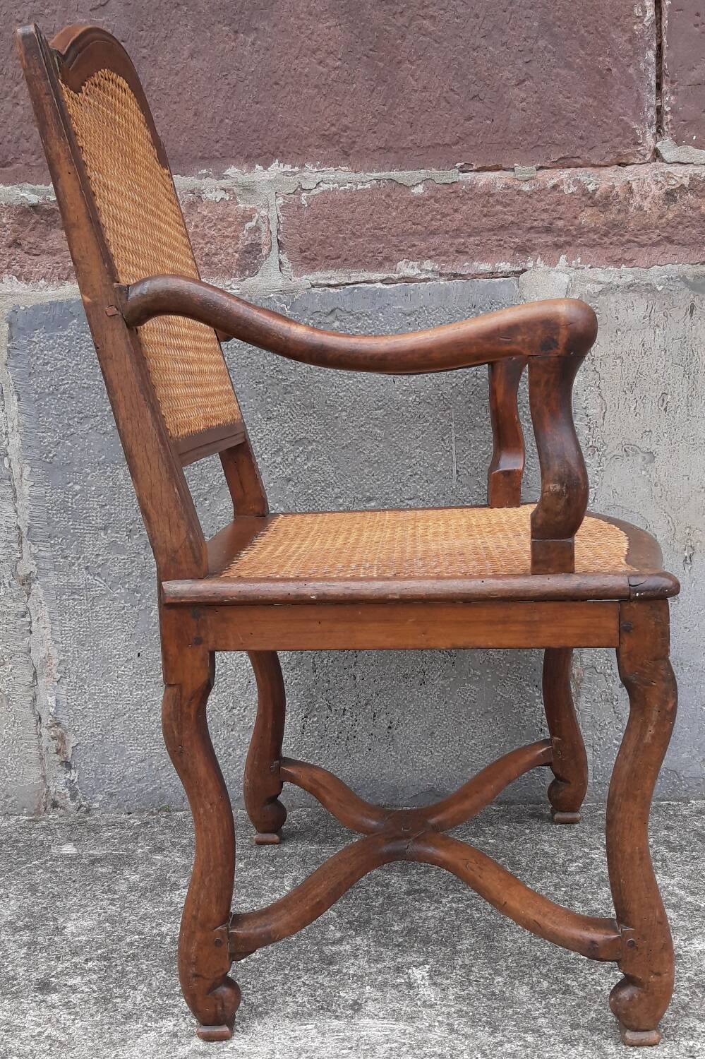 Fauteuil canné, 18ème siècle