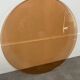 Kappa coffee table in steel and smoked glass, Maria Pergay style, 1970s.