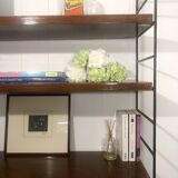 Wooden and metal String shelf
