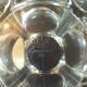 Cube pencil holder in crystal signed Baccarat — Eye Collection, France