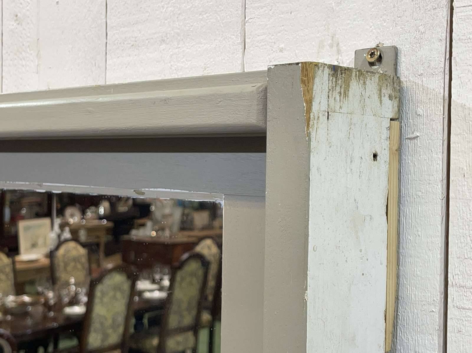 Large English industrial mirror, 1990s work, pub background