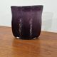 Purple blown glass vase