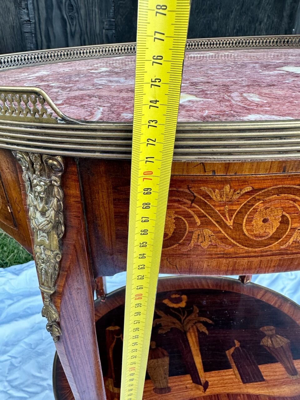 Console table called Cabaret Louis XVI style writing desk