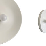 Very Large White Space Age Lamp - Produced Staff Leuchten -  Wall Or Ceiling Lights - 1970s