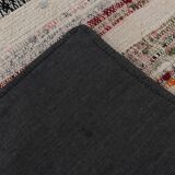 Large Striped Multicolor Vintage Kilim Rug, 292x327Cm