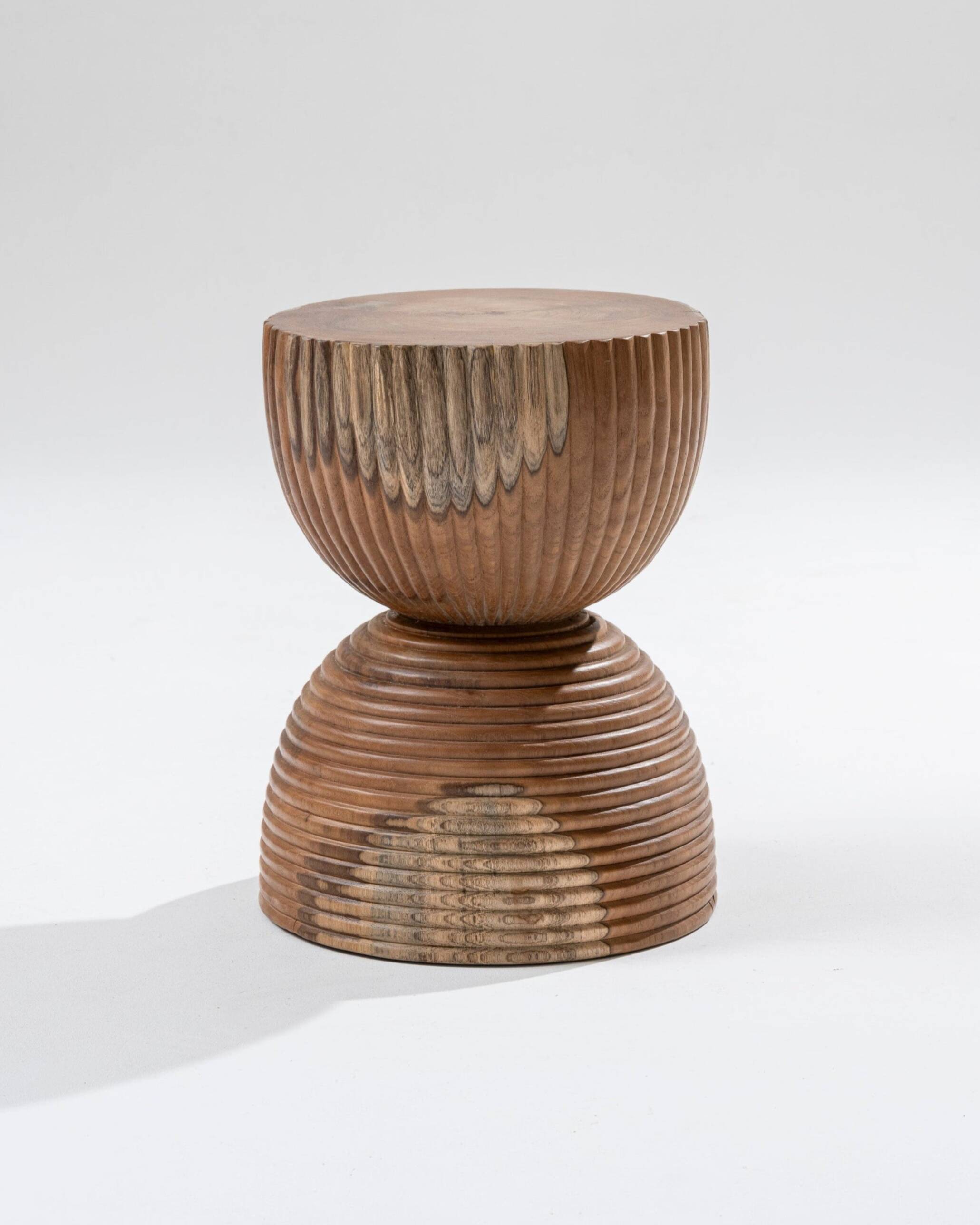 Anuk wooden stool