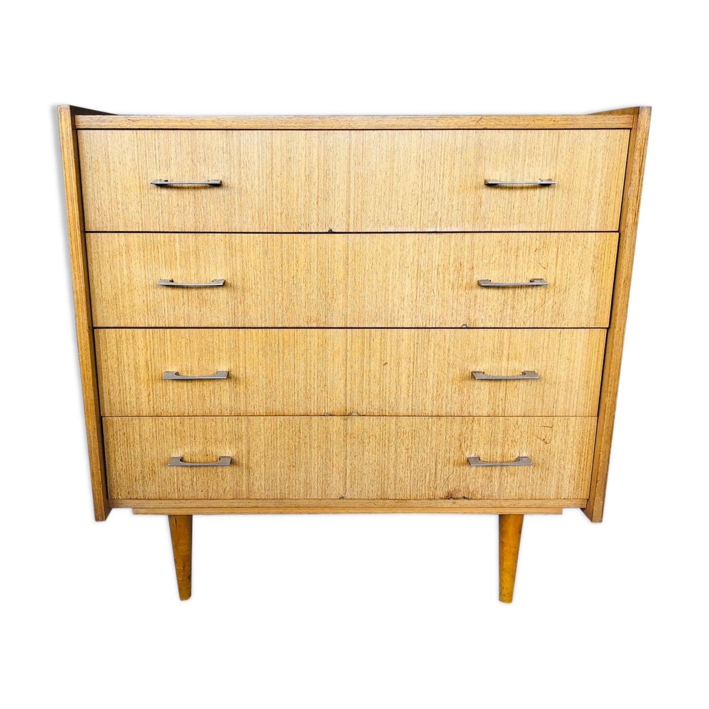 Vintage 4-drawer dresser by Capelle 70s