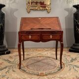 Louis xv period marquetry sloping desk around 1750