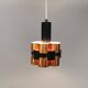 A pendant lamp, designed by Danish Werner Schou 1960-70s.