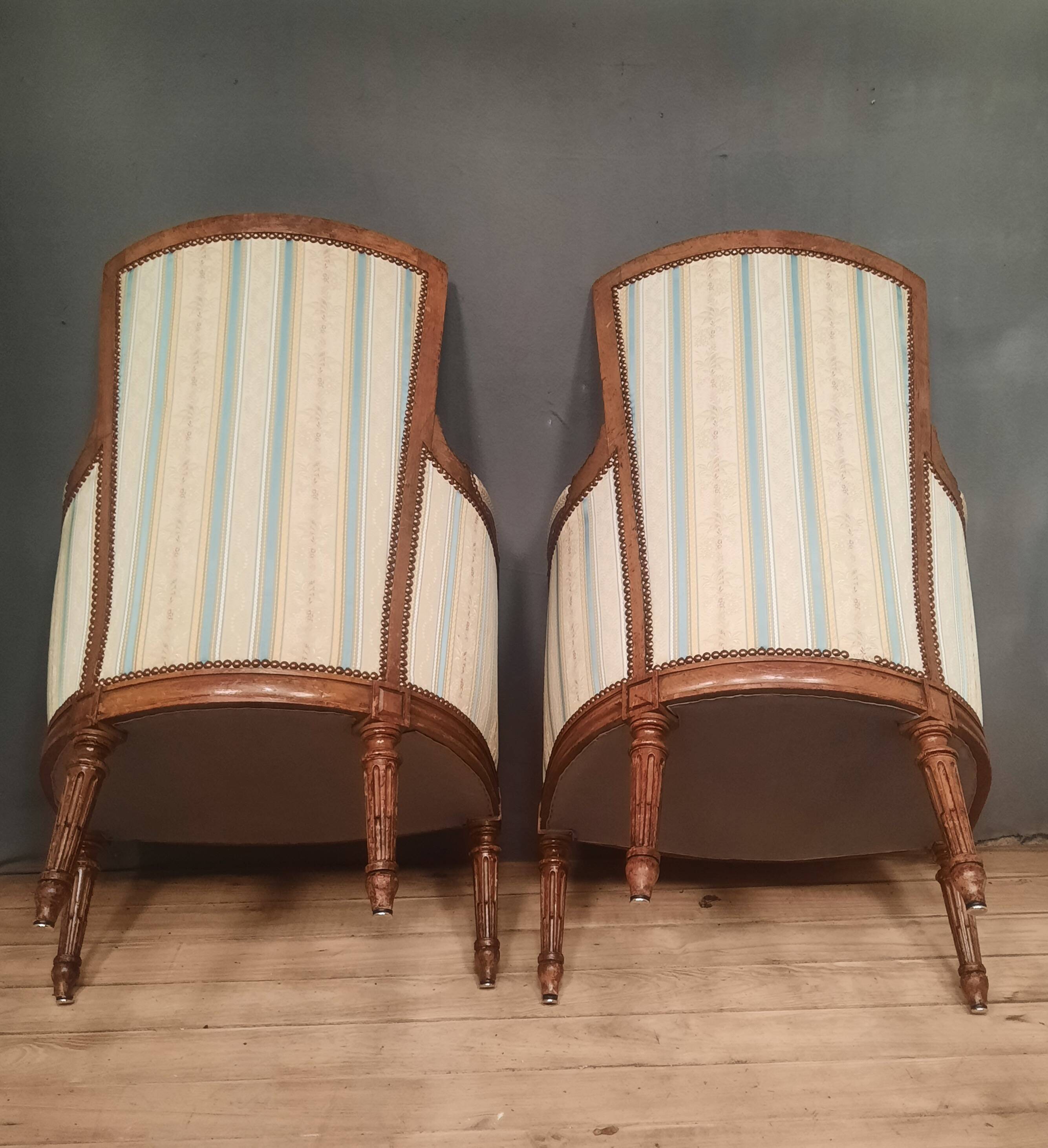 Pair of Louis XVI shepherdesses