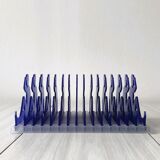 Blue vinyl storage 90s Peter Solomon Sally.