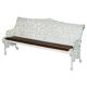 Victorian garden bench 1870 Capucine pattern Coalbrookdale