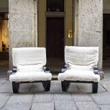 Saymon Lounge Chair by Carlo Berruti for Creazioni Danber, 1980s set of 2