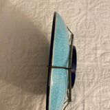 Longwy enamel compote bowl