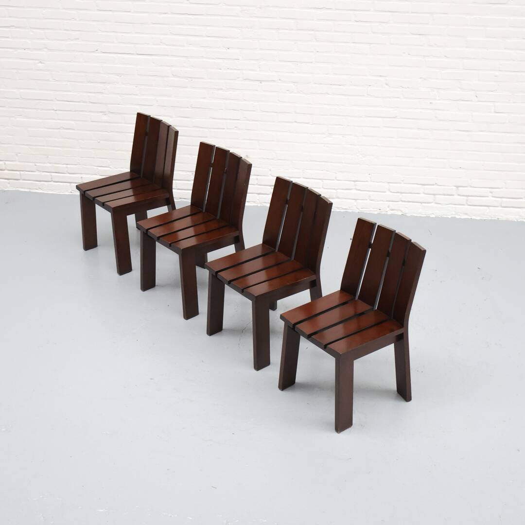 Dutch Modernist Dining Chairs 1970s