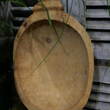 Plat creux en bois
