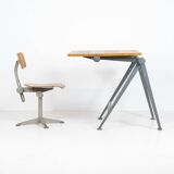 “Reply” drafting table and chair by Wim Rietveld & Friso Kramer for Ahrend