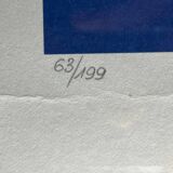 Original lithograph by raymond moretti – signed and numbered