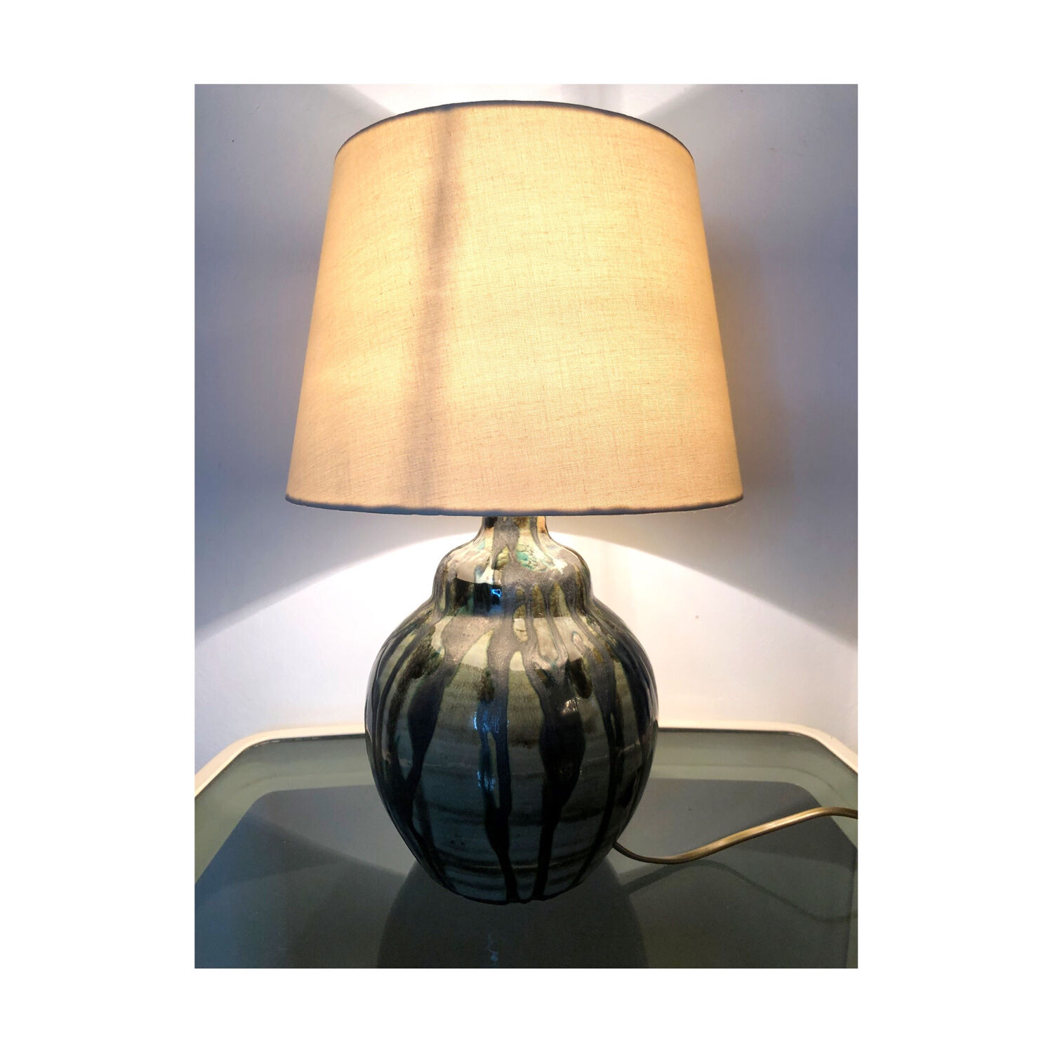 Vintage ceramic lamp