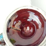 Vallauris vase in glazed ceramic