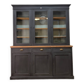 Vitrine de commerce deux corps