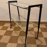Rolling trolley 60s compass feet