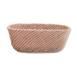 Gardener in powder pink faience