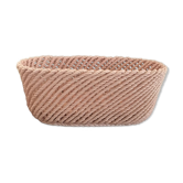 Gardener in powder pink faience