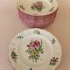 12 "Fine Street Lamp" dinner plates KG Lunéville