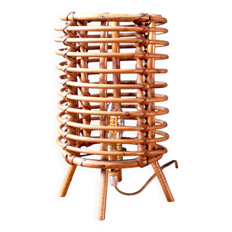 Rattan lamp