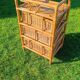 Commode, chiffonnier en rotin vintage