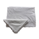 Nappe et 8 serviette en voile de coton brodé de fleurs au point de cornély-160x215cm
