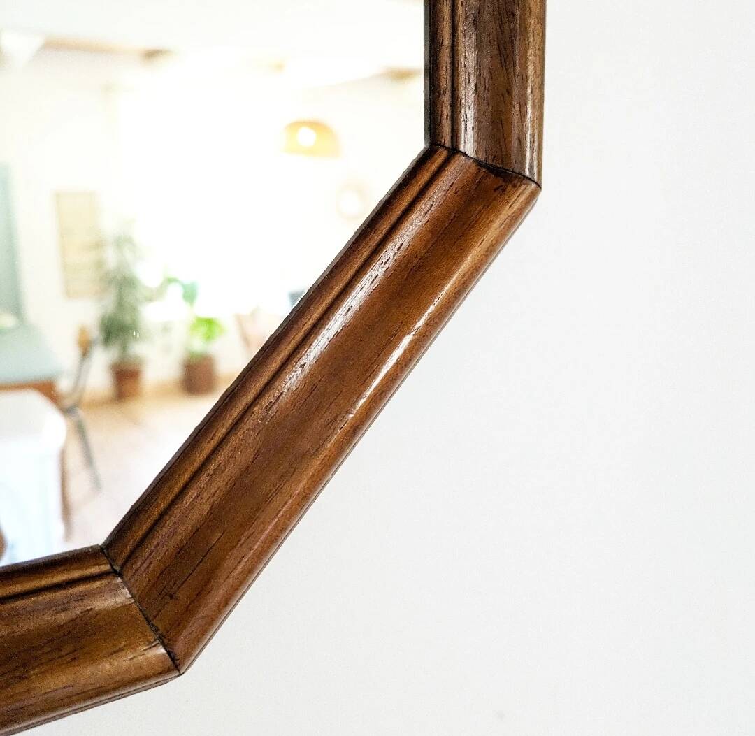 Miroir octogonal vintage.