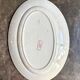 Sarreguemines oval dish in pink ironstone, "Alma" service