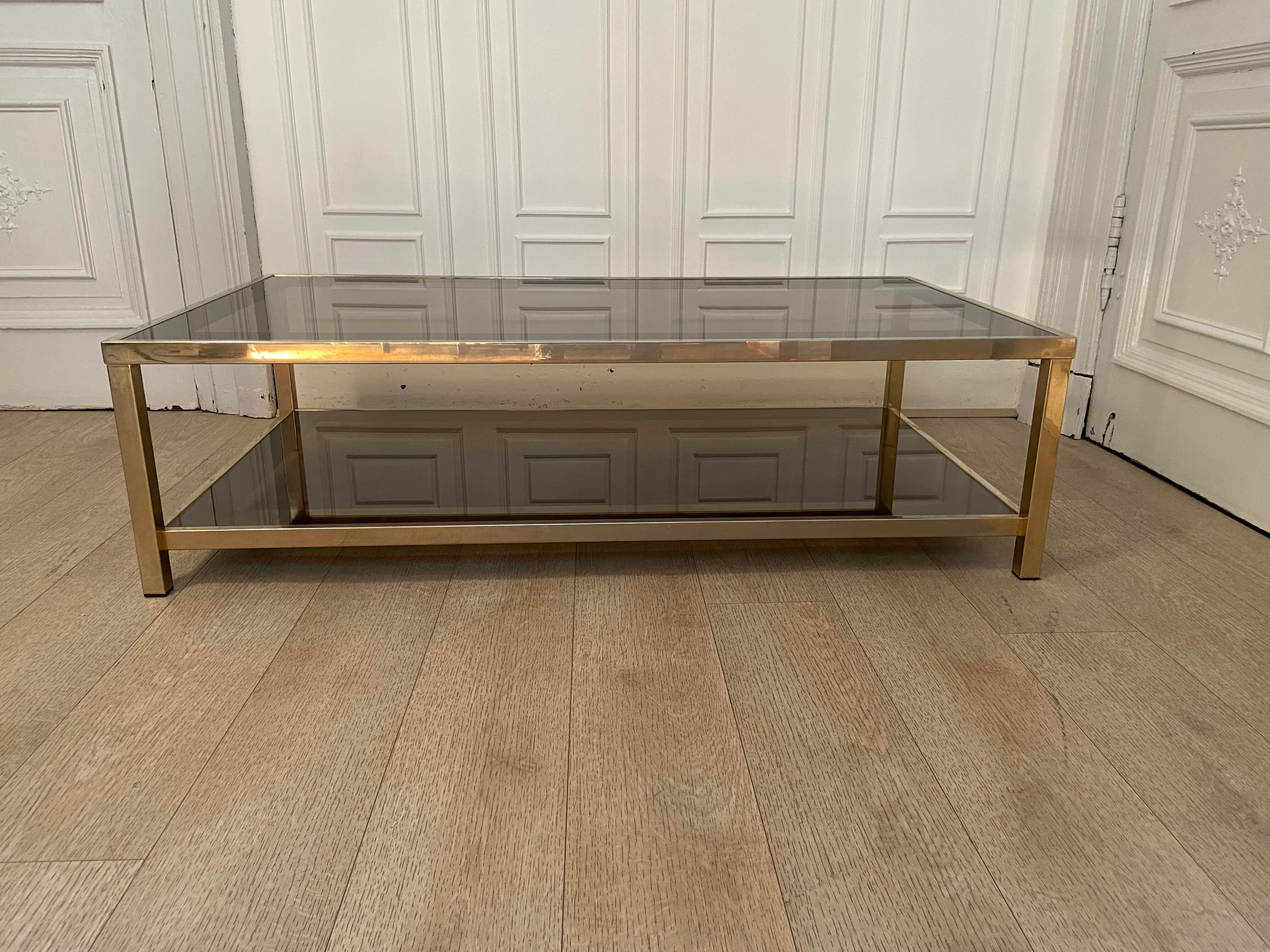 Belgo Chrom coffee table, 1970s